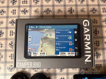 Garmin Camper 890-MT-D con scheda MicroSD 32Gb