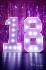 Numero 18 per festa compleanno