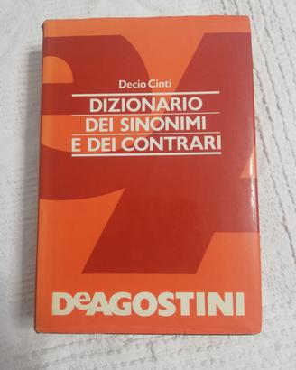 Dizionario Sinonimi e Contrari Cinti De Agostini 