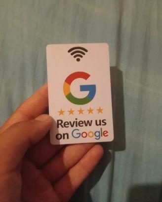 carta recensioni google 