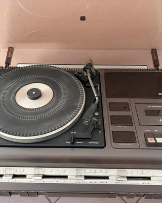 Stereo Vintage Europhon Quadro-Sound + Casse Legno