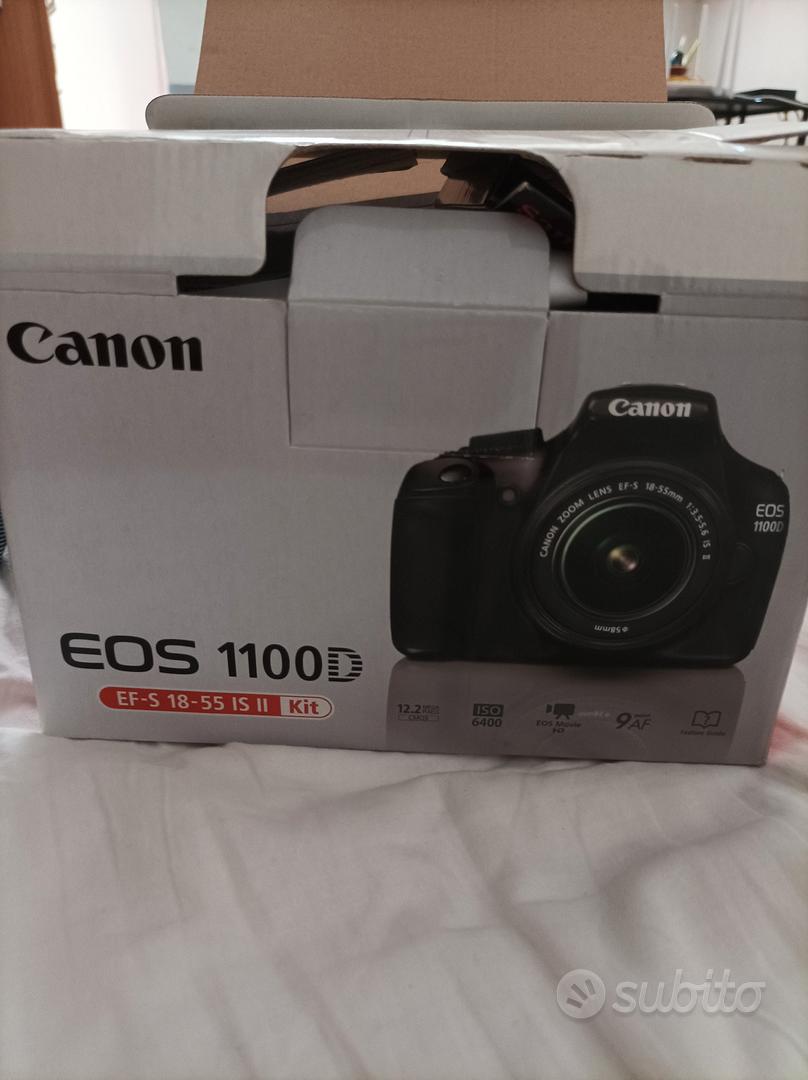 Reflex Canon EOS 1100D kit con obiettivo 18-55 + - Fotografia In ...