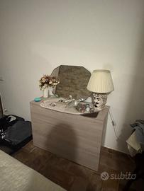 Completo camera armadio più comò e scarpiera