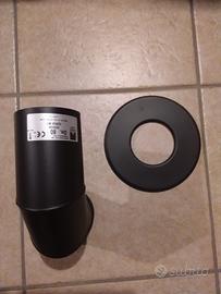 curva acciaio verniciato