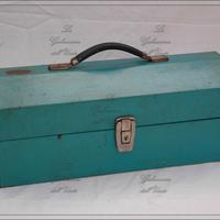Cassetta attrezzi metallo vintage