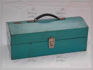 Cassetta attrezzi metallo vintage