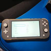 Nintendo switch lite con caricatore e due custodie