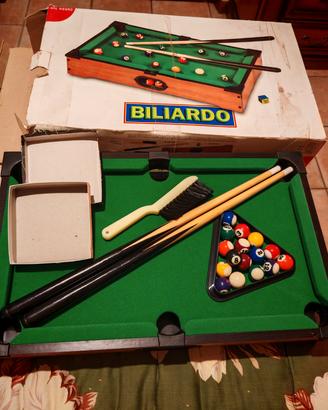 mini biliardo da tavolo