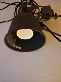 Faretto Ektar grigio scuro ikea