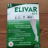 Calze antitrombosi bianche soft touch - taglia M