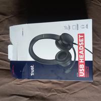 Cuffie con cavo USB