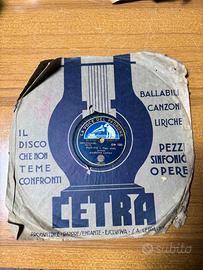 Lotto Vinili 78 giri