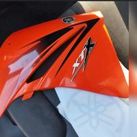 Carena anteriore dx Yamaha XT660 e filtro aria BMC
