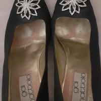 Scarpa da sera Gai Mattiolo con decorazione