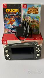 Nintendo Switch Lite + Giochi + Custodia