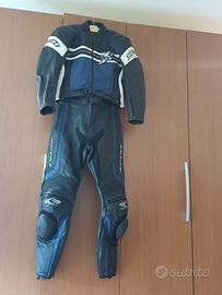 Tuta moto in pelle