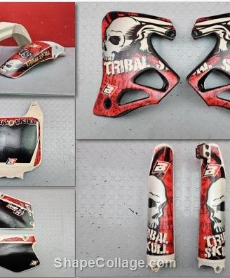 KIT PLASTICHE HONDA CR 125 1993 1994 CRE 1995 1996