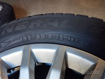 Gomme+cerchi in acciaio.