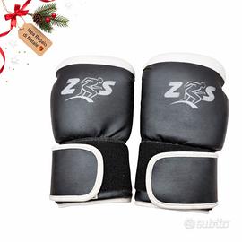 Guantoni Boxe 12 OZ Neri e Bianchi