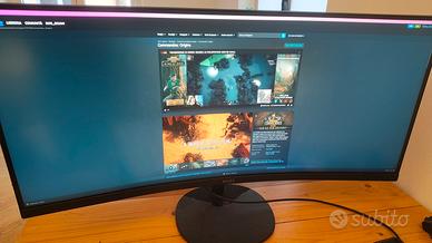MSI PRO MP341CQ, monitor curvo da 34" - 4k
