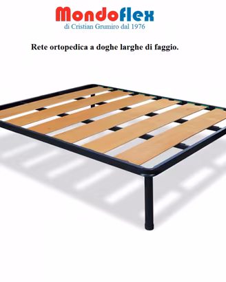 Rete ortopedica a doghe larghe