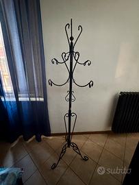 Attaccapanni Vintage in ferro battuto artigianale