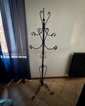 Attaccapanni Vintage in ferro battuto artigianale