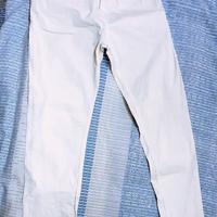 Pantalone lungo bianco