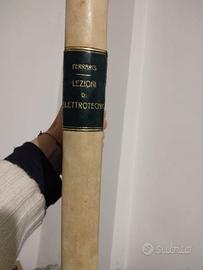 6 Testi di Elettricità ed Elettrotecnica 1800-1900