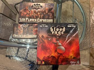 Blood Rage + esp. V giocatore + Mistici di Midgard