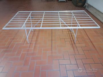 6 PLANCE-ALLUMINIO-MISURA CM.200x100-ALTEZZA CM.60