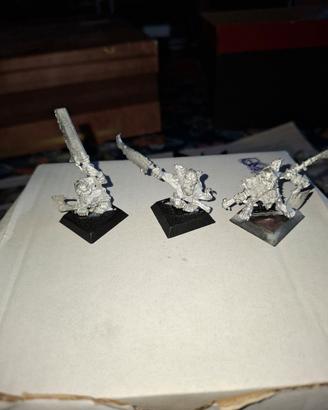 miniature non morti confrotation