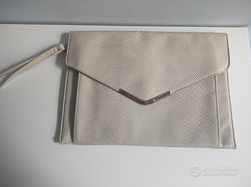 Pochette beige chiaro