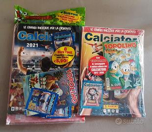lotto 2 album 2017-18 + 2021-21 nel blister