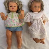 LOTTO BAMBOLE ''SBRODOLINA e COKI'' VINTAGE