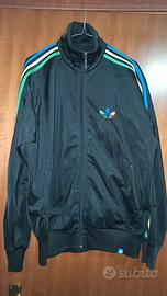 Giacca vintage Adidas Grun Track Rasta tg M