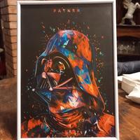 Quadro da parete/tavolo Dart Fener/Darth Vader Sta