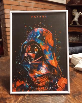 Quadro da parete/tavolo Dart Fener/Darth Vader Sta
