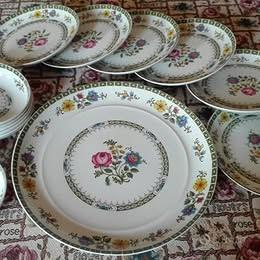 Servizio dolce e macedonia fiori