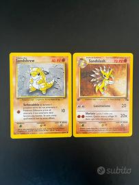 Sandshrew Sandslash Carte Pokemon