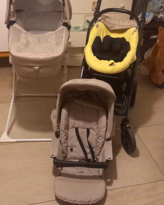 trio cam completo + base isofix auto + supporto