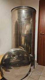 contenitore in acciaio 500 litri
