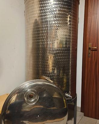 contenitore in acciaio 500 litri