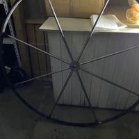 Ruota timone da regata barca a vela in acciaio