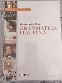 Libro di grammatica "Grammatica italiana"