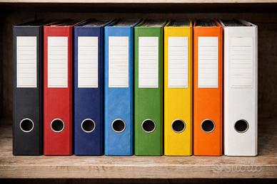 Raccoglitori / faldoni / divisori