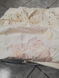 piumone sfoderabile culla neonata 