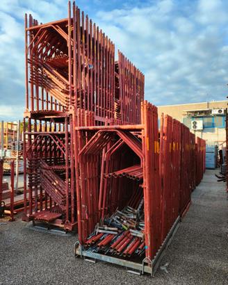 5000 mq Ponteggio a perni CONDOR completo