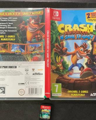 nintendo switch Crash Bandicoot: N. Sane Trilogy