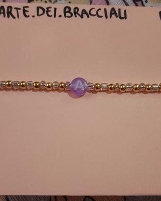 Bracciale di perline fatto a mano 